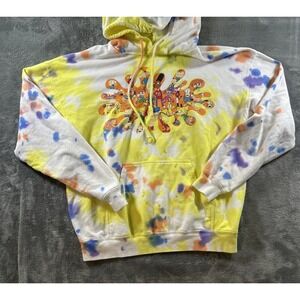 Nickelodeon Tie Dye LARGE Hoodie Rugrats REN Stimpy Hey Arnold Real Monsters